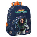 Mochila Escolar Buzz Lightyear Azul Marinho (33 X 42 X 14 cm)