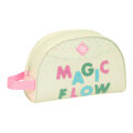 Nécessaire Escolar Glow Lab Magic Flow Bege (28 X 18 X 10 cm)