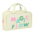 Nécessaire Escolar Glow Lab Magic Flow Bege (31 X 14 X 19 cm)