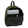 Mochila para Notebook Safta Dark Forest Preto Verde 31 X 40 X 16 cm