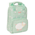 Mochila Infantil Safta Ovejita Verde (20 X 28 X 8 cm)