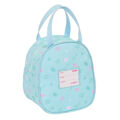 Porta-merendas Térmico Glow Lab Cute Doll 19 X 22 X 14 cm Azul Claro