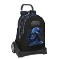 Mochila Escolar com Rodas Star Wars Digital Escape Preto (32 X 44 X 16 cm)