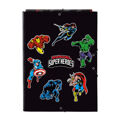 Pasta Classificadora The Avengers Super Heroes Preto A4