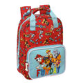 Mochila Infantil The Paw Patrol Funday Vermelho Azul Claro (20 X 28 X 8 cm)