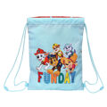 Saco Mochila com Cordas The Paw Patrol Funday Vermelho Azul Claro (26 X 34 X 1 cm)