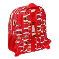 Mochila Infantil Cars Let's Race Vermelho Branco (27 X 33 X 10 cm)