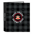 Pasta com Argolas Paul Frank Campers Preto A4 (27 X 33 X 6 cm)