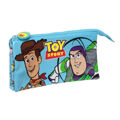 Estojo Triplas Toy Story Ready To Play Azul Claro (22 X 12 X 3 cm)