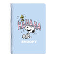 Caderno Snoopy Imagine Azul A4 80 Folhas