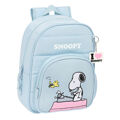 Mochila Infantil Snoopy Imagine Azul (26 X 34 X 11 cm)