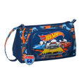 Bolsa Escolar Hot Wheels Speed Club Laranja Azul Marinho (20 X 11 X 8.5 cm)