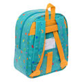 Mochila Infantil Cocomelon Back To Class Azul Claro (22 X 27 X 10 cm)