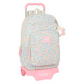 Mochila Escolar com Rodas BlackFit8 Blossom Multicolor 30 X 46 X 14 cm