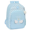 Mochila Escolar Glow Lab Cisnes Azul 30 X 46 X 14 cm