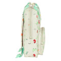 Mochila Escolar Safta Dinos 20 X 28 X 8 cm Creme