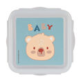 Lancheira Safta Baby Bear 13 X 7.5 X 13 cm Azul