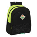 Mochila Escolar Real Betis Balompié Preto Lima 28 X 34 X 10 cm