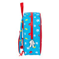 Mochila Infantil Mickey Mouse Clubhouse Fantastic Azul Vermelho 22 X 27 X 10 cm