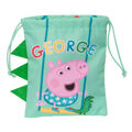 Lancheira Peppa Pig 20 X 25 X 1 cm Saco Menta