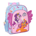 Mochila Escolar My Little Pony Wild & Free 32 X 38 X 12 cm Azul Cor de Rosa