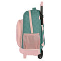 Mochila Escolar com Rodas Santoro Swan Lake Cinzento Cor de Rosa 32 X 45 X 21 cm