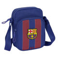 Mala a Tiracolo F.c. Barcelona Vermelho Azul Marinho 16 X 22 X 6 cm