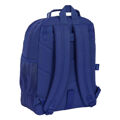 Mochila Escolar F.c. Barcelona Vermelho Azul Marinho 32 X 42 X 15 cm