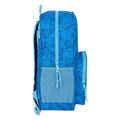 Mochila Escolar Stitch Azul 33 X 42 X 14 cm