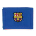 Carteira F.c. Barcelona Azul Grená 12.5 X 9.5 X 1 cm