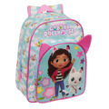 Mochila Escolar Gabby's Dollhouse Azul 32 X 38 X 12 cm