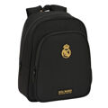 Mochila Escolar Real Madrid C.f. Preto 27 X 33 X 10 cm