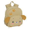 Mochila Infantil Safta Cão Castanho 20 X 25 X 9 cm