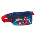 Bolsa de Cintura Spider-man Neon Azul Marinho 23 X 12 X 9 cm