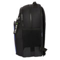 Mochila Escolar Kelme Royal Azul Preto 32 X 42 X 15 cm