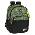 Mochila Escolar Kelme Travel Preto Verde 32 X 42 X 15 cm