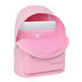 Mochila para Notebook Benetton Pink Cor de Rosa 31 X 41 X 16 cm