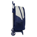 Mochila Escolar com Rodas Benetton Varsity Cinzento Azul Marinho 32 X 44 X 16 cm