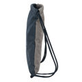 Saco Mochila com Cordas Kappa Dark Navy Cinzento Azul Marinho 35 X 40 X 1 cm