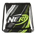 Saco Mochila com Cordas Nerf Get Ready Preto 35 X 40 X 1 cm