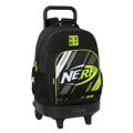 Mochila Escolar com Rodas Nerf Get Ready Preto 33 X 45 X 22 cm