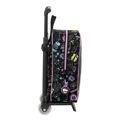 Mochila Escolar com Rodas Monster High Preto 22 X 27 X 10 cm