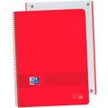 Caderno Oxford Live&go Vermelho A4 5 Unidades