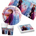 Conjunto Artigos de Festa Frozen 37 Peças