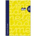 Caderno Lamela 4 mm Amarelo A4 5 Unidades