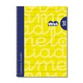 Caderno Lamela 3 mm Amarelo A4 5 Unidades