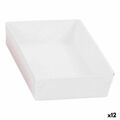 Caixa Multiusos Modular Branco 22,5 X 15,5 X 5,3 cm (12 Unidades)