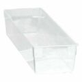 Caixa Multiusos Modular Transparente 22,5 X 8 X 5,3 cm (24 Unidades)