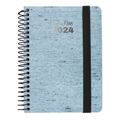 Agenda Grafoplas Ecojeans 2024 Azul A6 10 X 15 cm