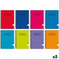 Caderno Papyrus A4 80 Folhas 90 G/m² (5 Unidades)